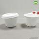 2oz Sugarcane Cups With Lid-100% Biodegradable And Compostable - Bagasse/Wheat Fiber Branded 2 Oz Paper Cups