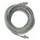 Round Rj45 Cat5e Patch Cord Ethernet Network Cable 3M Gray