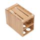 high quality bamboo toothbrush holder using for bathroom with cheap price