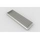 Stainless Hot Dip Galvanized Catwalk 3MM Bar Grating Stair Treads T1 / T2 / T3 / T4