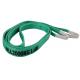 One Way Belt Green Color Webbing Lifting Slings Flat Eye Web Sling TUV Certification