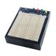 ABS Plastic Brown Powered Breadboard 50000 Times Contact Life