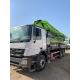 Zoomlion 47m Boom Concrete Pump Truck Heavy Duty 110m3/H With 5 Boom Section