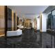 Black Fuscous Shiny Porcelain Floor Tiles Double Layer 600*600mm