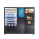 Convenient White Prep Meals Vending Machine Capacity 270-540 For Workplaces