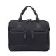 Nylon  Black Shoulder Mens Leather Laptop Bag 15.6 Inch