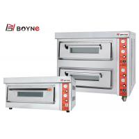 Gas Pizza Oven With Fast Heating Temperature Controlled Apply To Commerical Kitchen