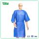 Disposable Short Sleeve Nonwoven Isolation Gown 65gsm