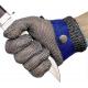 ZMSAFETY Hot Sell Amazon Anti Cutting Mitten Durable Stainless Steel Butcher Level 5 Protective Work Glove Delivery Fast