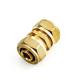 Professional Brass Pex Crimp Fittings with ISO 9001/9002 ISO 14001 Certification
