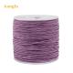 Round Outlet String Strap Necklace Rope Bracelet Popular Style 1.0 mm Cotton Wax Thread