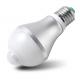 Powered PIR Sensor Light Bulb Automatically Turn On E27 PIR Bulb