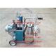 Single Cow Portable Piston Pump Dairy Milk Machine With Copper Wire Motor