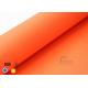 Orange 7.7oz 0.25mm Acrylic Coated Fibreglass Fabric Plain Weave Heat resistance