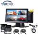 10.1 Inch Touch Screen 4G Car Bus Truck AHD Monitor System CCTV Camera 720P