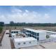 Hurricane Proof Flat Pack Steel Prefabricated Modular Prefab House Galvanized Steel Frame Container House With Bathroom