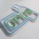 Window Hanging Neon Letter Signs Output 12-24V Acrylic Wedding Decoration
