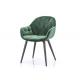 Ergonomically Furniture 0.86m Nordic Dining Chair Interior Fabric Velvet