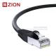 SF / UTP Shielded Twisted 4 Pairs Cat5e Patch Cord 24AWG Stranded Copper With CCA