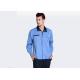 Cotton Polyester Industrial Work Uniforms , Custom Durable  Blue Work Uniforms