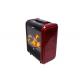 Indoor Remote Control Electric Fireplace Red TNP-2008I-E3 Explosion - Proof