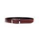 Pin Buckle 2.8cm Womens Genuine Leather Belt For Pants