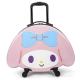 Zippered Kids Travel Luggage On Wheels Durable Waterproof Personalized