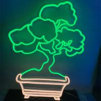 Acrylic Plate Cuttable LED Neon Sign Business Gift AC100V Dimmable No Fragile