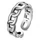 Men and women of European and American style fashion chain ring Rings S925 Silver