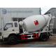 Sino Mini Concrete Mixer Truck 3 Cbm HOWO , 80 km / h Max Speed