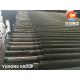 NDT HT / ECT Certified PED Carbon Steel Finned Tubes G / L / KL / HFW Type