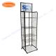 Retail Shop Potato Chip Rack Metal Wire Display Stand