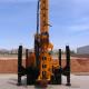 Industrial RC Drilling Machine , Crawler Water Well Drilling Rig With Vertical Mast