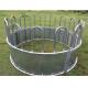 Galvanized Steel Tube Material Cattle Corral Panels , Galvanized Hay Feeder For Sheep / Cattle