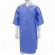 Dust Proof Reusable Doctor Gowns Disposable Isolation Gowns With Zipper Front