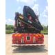 4x2 Heavy Fire Truck , 310HP Emergency Rescue Truck With 5 Ton Crane