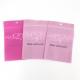 Easy Tear Line Three Side Sealed Mylar Packaging Bag With Zipper Customized Size Design