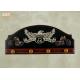 Decorative Wood Clothes Hanger 3D Resin Motorcycle Wall Decor Antique Wooden Pub Signs