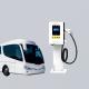 GB/T 20kW Public Electric Car Floor Mounted EV Charger Customizable