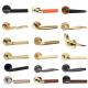 Safety Wooden Bedroom Silver Gold House Door Handle Interior Design Door Locks