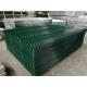 1.2x3.0m Pvc Coated Curved Metal Fence 3d V Bending For Airport