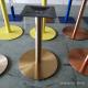 Stainless Steel Table legs Golden Table bases Colorful Bases with adjustable feet