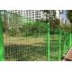 PVC coated welded 3d curved wire mesh fence / Welded Mesh Fence