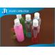 Custom Cylinderial PETG Plastic Bottles PP Material Suitable For Different