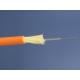 Simplex Indoor Optical Fiber Cable GJFJV LSZH For Tactical / Underground