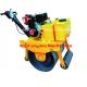 Walk Behind Construction Machinery Single Drum Road Roller Of Concrete Tools