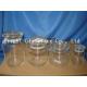 wholesale glass jar with lid, glass candle jar