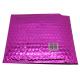 Waterproof Pink Metallic Bubble Mailers Large Volume Puncture Resistant