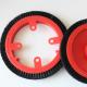 Krantz Finishing Machine Accessories Stenter Machine Parts Brush Wheel K10 Type Plastic Black Pig Hair