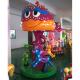 3 seats sika deer carousel with durable cartoon design for family entertainment center